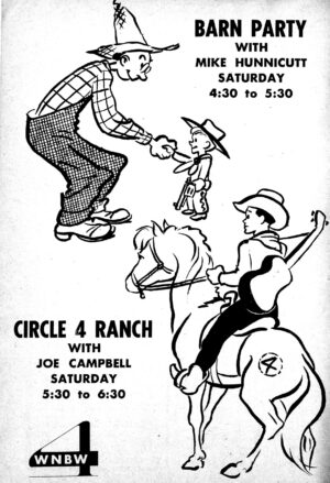 WNBW Barn Party & Circle 4 Ranch 1954